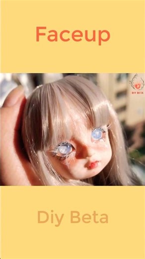 Shorts | BJD Faceups stoties | Repainting Dolls | Doll Makeup |S99 #bjd #bjdfaceups #doll #art #clay