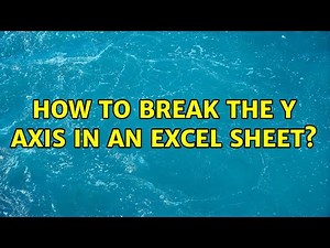 How to break the Y axis in an Excel sheet? (4 Solutions!!)