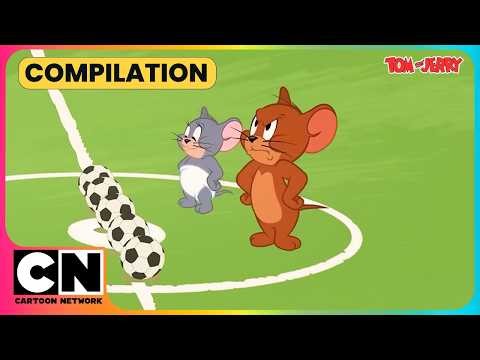 Jerry’s Football Skills Are INSANE!⚽😮| Tom & Jerry🤪| Cat & The Mouse Cartoon😺🐭| ‪@cnindia‬