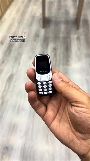 📞 MINI NOKIA BM10 – NAJMANJI MOBITEL NA SVIJETU! 🤯 Mali, praktičan i moćan! Savršen kao rezervni telefon, za putovanja, posao ili kad ne želiš nositi veliki smartphone. 👌 ✅ Kompaktan – stane u svaki džep ✅ Dugo traje baterija ✅ Bluetooth povezivanje ✅ Dual SIM opcija ✅ Glasne tipke i čist zvuk 💥 Akcija – 70% POPUST samo danas! 💥 📦 Dostava 3–5 dana 💰 Plaćanje pouzećem 👉 Klikni sada i naruči svoju Mini Nokiu BM10 – malena po veličini, velika po mogućnostima! 📲 https://www.cheapy-shop.eu/h