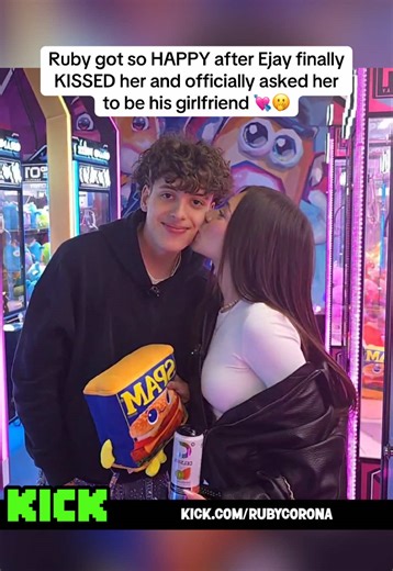Ruby got so HAPPY after Ejay finally KISSED her and officially asked her to be his girlfriend 💘🫢 | #rubycorona#ejay#realationship