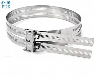 [Hot Item] High Pressure 304 Stainless Adjustable Quick Release Tube Pipe Hose Pipe Clamp