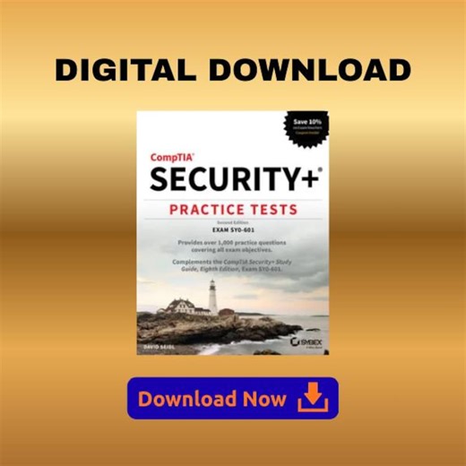 Comptia Security  Study Guide Exam SY0-601 | OFFLINE READ - Etsy
