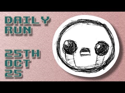 The Binding of Isaac | Today's Daily Run 25th Oct 2025
