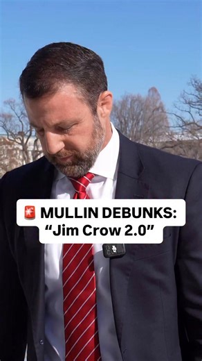 Nobody is buying Senator Chuck Schumer’s “Jim Crow 2.0” argument. Even MSNBC and CNN acknowledge 71% of Democrats support requiring voter identification to vote. There’s only one reason you wouldn’t want to enforce voter ID requirements. | Senator Markwayne Mullin
