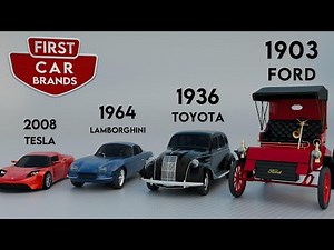 First Cars of Each Brand : Which One Is the Oldest?