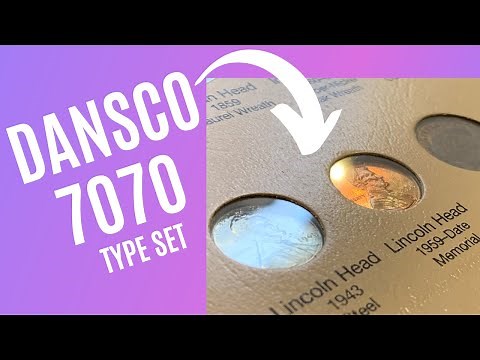 Inside My Dansco Album: A Tour of My US Type Set Coins - 7070