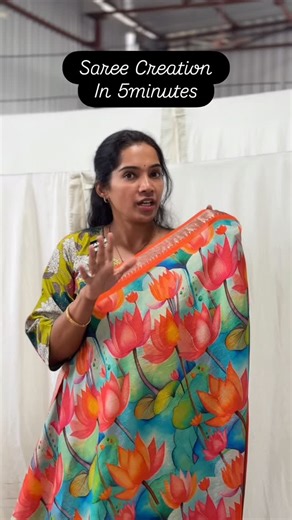 KanakTelugu on Instagram: "Create Beautiful Sarees in 5 minutes. Watch Full Video on KanakTelugu YT Good kick start for Saree creators who would love to start their own business from the start. #kanaktelugu #teluguvlogs #entrepreneurship #businesstips"