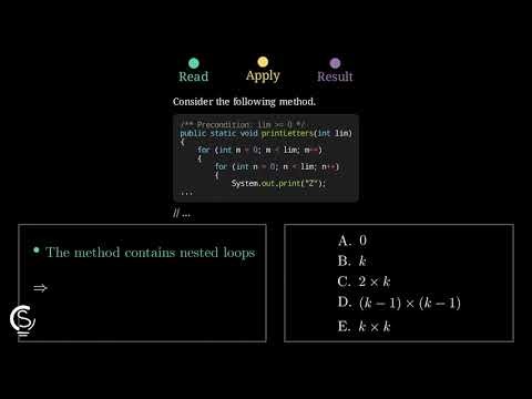 2024 AP CSA MCQ Question 25 - Nested Loop Iterations