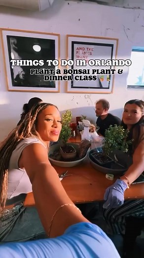 3.9K views · 35 reactions | Check out Eventbrite for classes with ! This is such a fun activity for friends or couples. I still have my bonsai thriving months later - it's amazing! Plus, food or drinks are included in classes. Highly recommend! 華 懶 #thingstodoinorlando #orlandofl #orlandothingstodo #datenightorlando | OrlandoQueen | Facebook