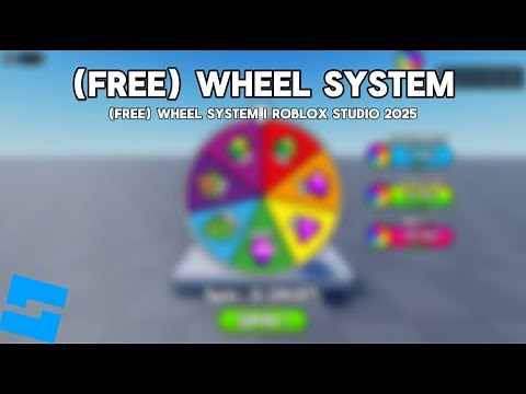[FREE TO USE] Spinning Wheel System I Roblox Studio 2025