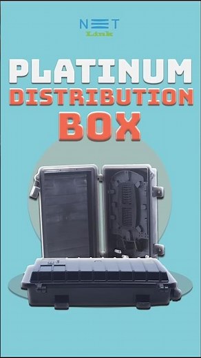 Strong, durable, and weatherproof—upgrade to the Netlink Platinum Distribution Box.