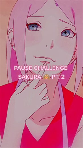 Défi de pause animé : Sakura et Sasuke