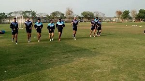 Warming up befor the match in the 67th national kabaddi championship | Ajay Thakur