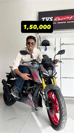 One of the best selling TVS Apache RTR 200 4v.