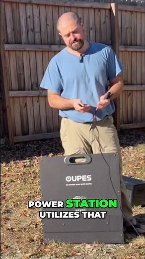 OUPES Solar Panel: Easy Setup and What You Need to Know #shorts