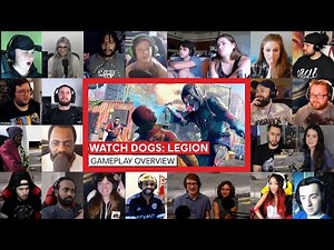 Watch Dogs Legion Gameplay Reaction Mashup and Review