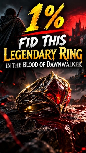 1% FIND THIS LEGENDARY RING! 💍🔥 | The Blood of Dawnwalker