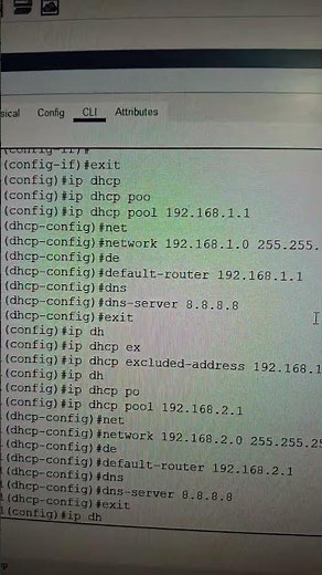 DHCP server configuration in cisco router #cisconetworks #networkdiscovery