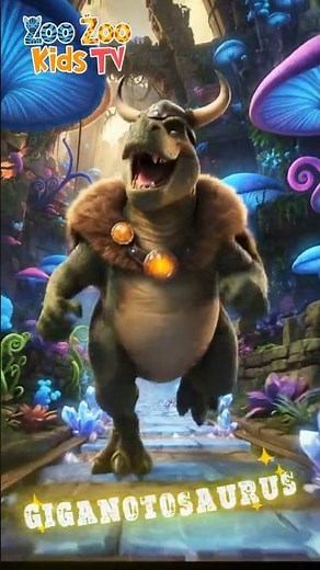 Dinosaur Song for Kids – The Giganotosaurus Goes Clank in the Snap! #DinosaurForKids #ZooZooKids