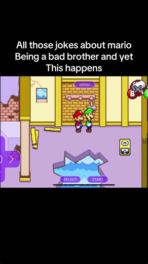 Mario's Brotherly Bond: A Heartfelt Moment