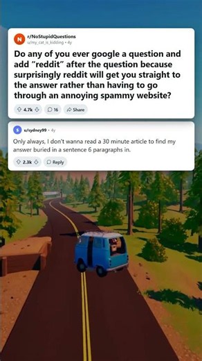 reddit search or actual research? hard to tell