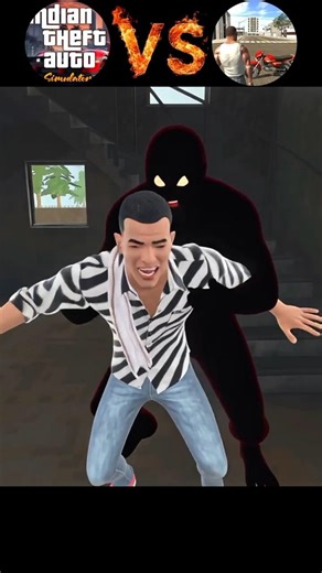 Character Ghost Escape Challenge 😱 In Indian Theft Auto Vs Ibd3d 💥 #shorts #gaming #gta #viral