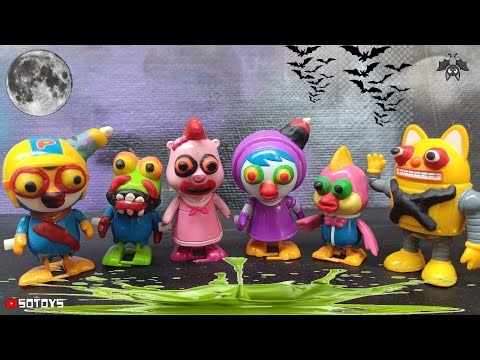 Watch Out! There's a Pororo Zombie in Broad Daylight, Crong, Edy, Poby, Patty, Rody, Harry, Loopy...