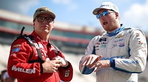 Teammates collide in raucous Xfinity Series Playoffs opener at Bristol
