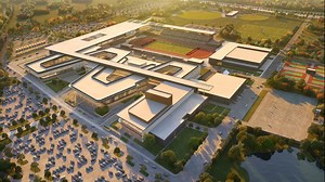 A growing North Texas school district is breaking ground on a new high school