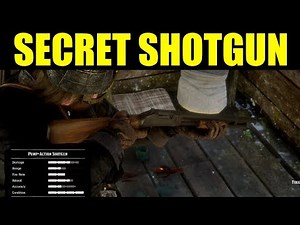 Red Dead Redemption 2 How to get The "Pump-Action Shotgun" (Hidden Weapon location Guide)
