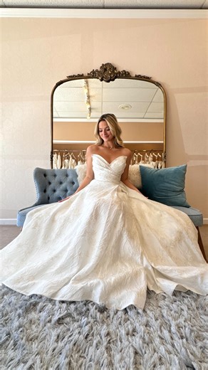 Stay effortlessly chic and comfortably cool at your summer nuptials with these breathtaking dresses, including selections from our fresh Spring 2024 collection. Whether it’s delicate lace, smooth crepe, or some unexpected choices, our pals at @thebridalcollection have curated a range of wedding dress materials to ensure you remain refreshingly cool throughout your special day. #sexyweddingdress #classicwedding #romanticweddingdress #chicweddingdress #weddingdressideas #weddingdressinspo #wedding