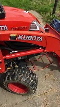 Kubota BX25D not moving—quick diagnosis