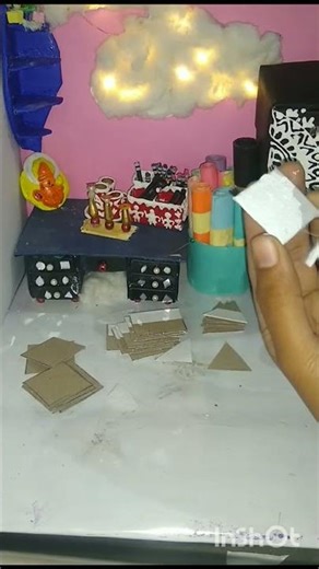 let's create homemade mini canvas #art #shorts #drawing #minicrafthouse