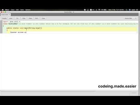 How to find if any number is a duck number using Java#java#coding#bluej#duck#number#computer#code