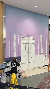 42K views · 674 reactions | Here’s the Timelapse video from Day 1 of the Macy's mural for Lakeside Shopping Center❤️ | That's So Kassie | Facebook