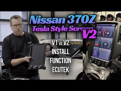 Nissan 370Z Tesla Style Screen V2: Installation, Features & V1 Comparison