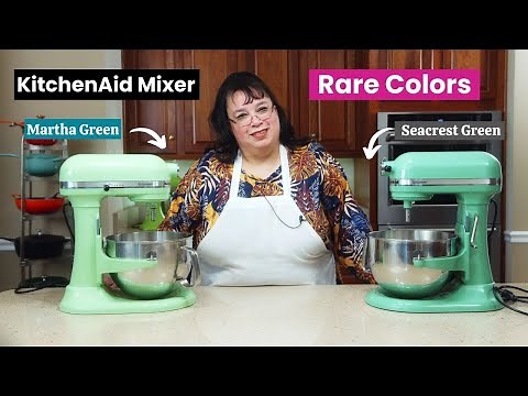 Rare KitchenAid Mixer Colors 💛 Martha Green, Seacrest & One I Didn’t Know Existed!