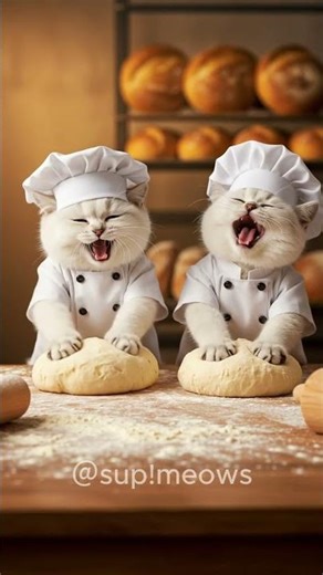 Cat Farts → Instant Flour Explosion!