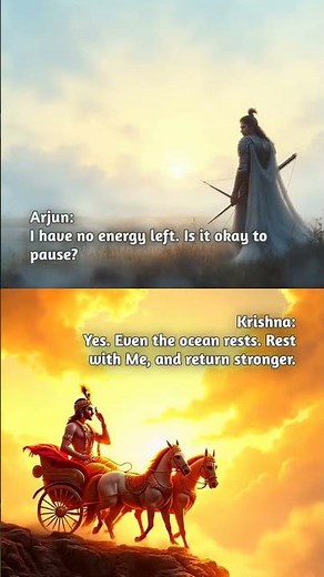 Krishna on pausing in life #krishna #motivation #spiritualgrowth #bhakti #isckon #radheradhe #love