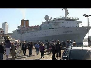 Shipspotting Travemünde ( Queen Elizabeth,Costa Marina )