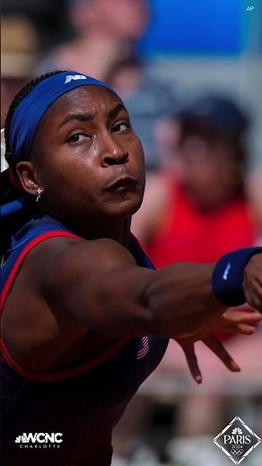 Coco Gauff loses argument with chair umpire #shorts #parisolympics2024 #tennis