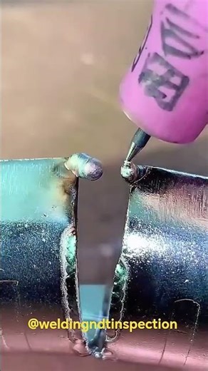TIG welding skill in a big gap! #shorts #ytshorts #viral @WeldingNDTInspection