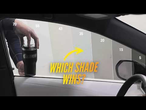 Window Tint Film Test: Sunlight vs Night Which Shade Wins?