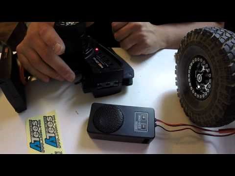 RC Nennox - ESS-ONE Engine Sound System calibration