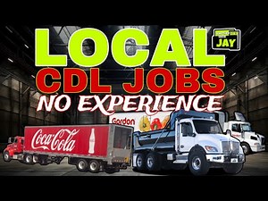 LOCAL CDL JOBS FOR GRADUATES NO EXPERIENCE NEEDED #CDL CLASS A #CDL CLASS B #CDL GRADUATE #Local