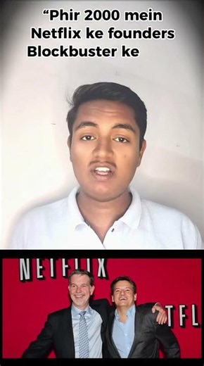 The Rise and fall of Blockbuster | Blockbuster Rejected Netflix… Then Lost Everything 😱 #shorts”