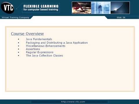 Advanced Java tutorial - Course Overview