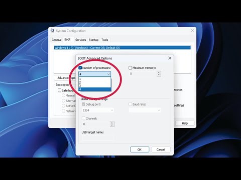 How To Enable All CPU Cores Windows 11/10 & 100% Boost PC PERFORMANCE