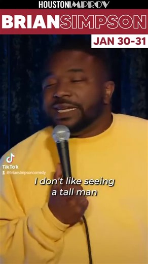 Improv Houston on Instagram: "#Houston! Netflix’s @bscomedian is back by popular demand and LIVE at our club this Friday Jan. 30th & Saturday the 31st! Get your tickets with the link in our bio before he sells out! Brian Simpson is a stand-up comedian based in Austin, TX. His background as a foster child and Marine Corps veteran has led to a rare combination of life experiences that he manages to channel into a refreshingly unique point of view. Brian is a paid regular at the World-Famous Comedy